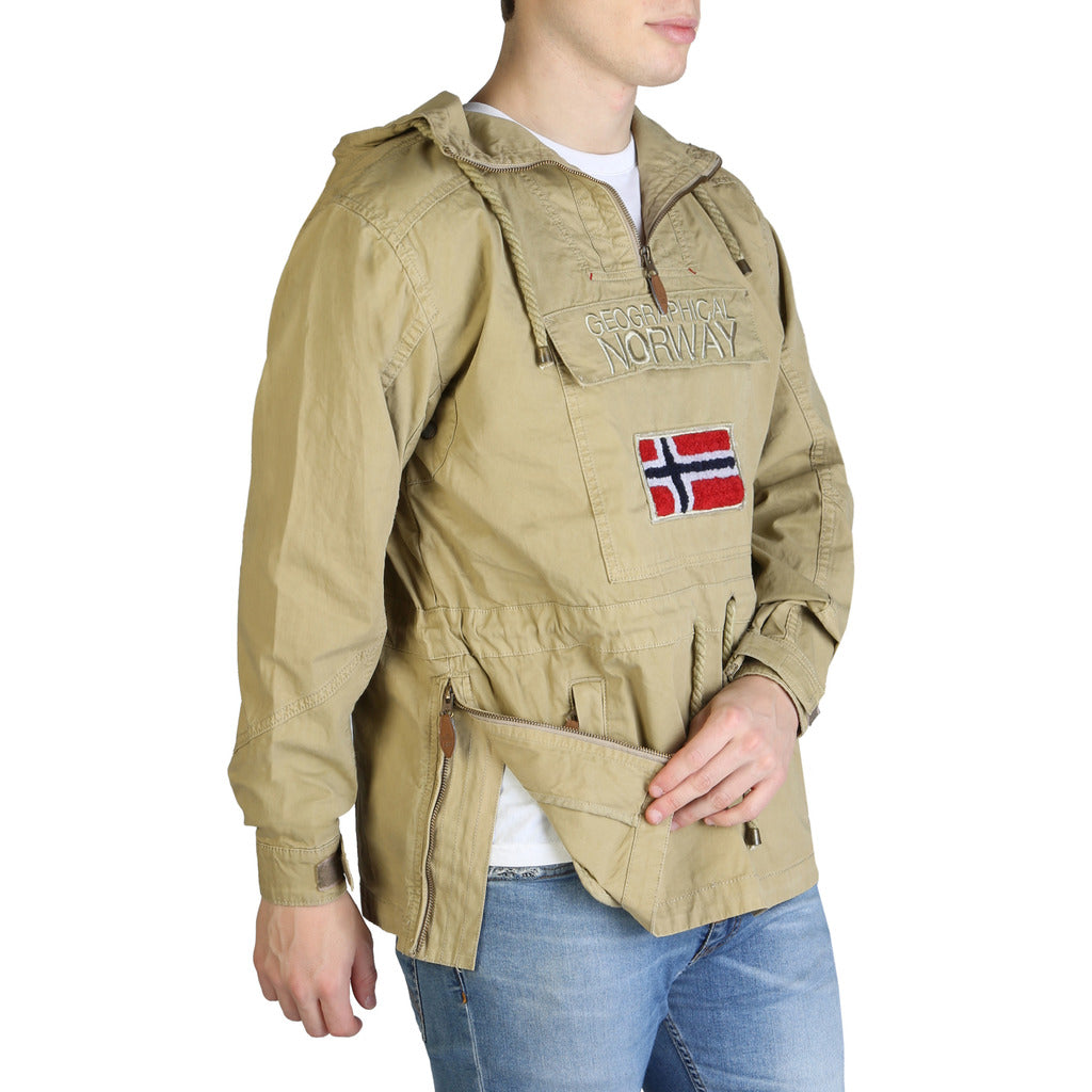 Geographical Norway Chomer Beige Men's Jacket