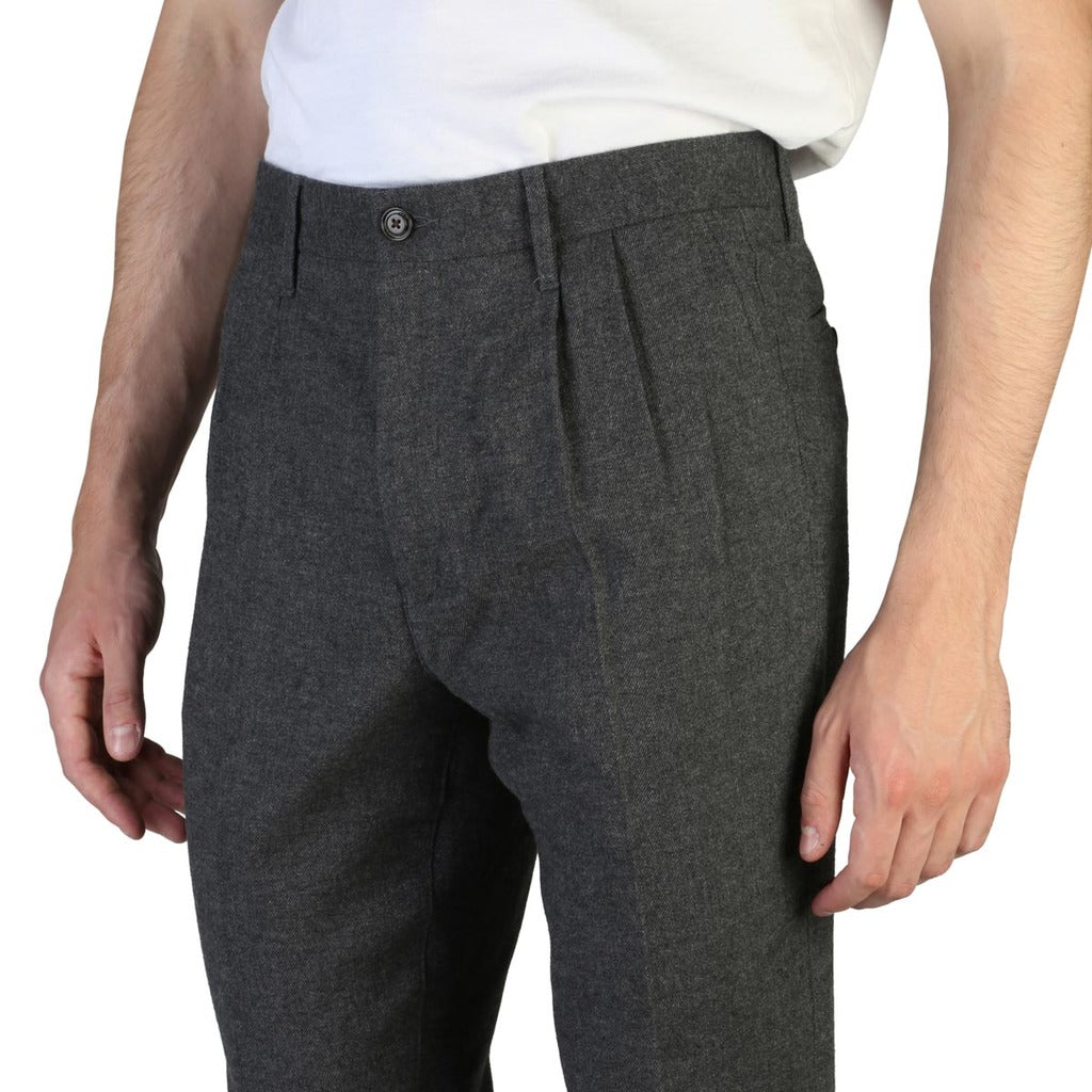 Tommy Hilfiger Cropped Twill Grey Men's Trouser MW08475