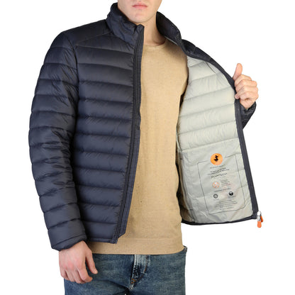 Save The Duck Alexander Anthracite Grey Men's Puffer Jacket D32430M-GIGA15-10024