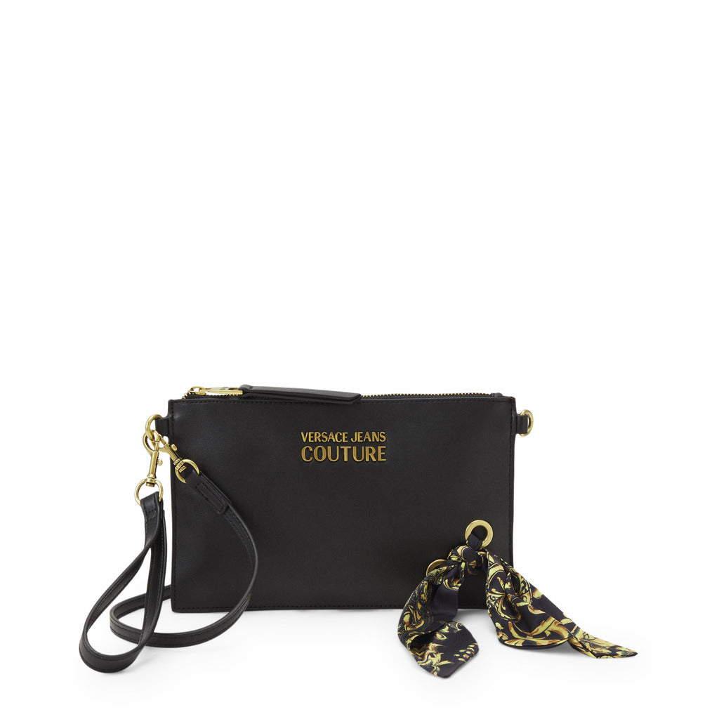Versace Jeans Couture Black Women's Clutch Bag with Scarf 71VA4BAX-ZS059-899