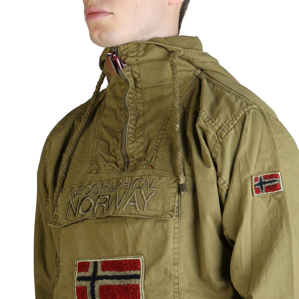 Geographical Norway Chomer Khaki Brown Men's Jacket
