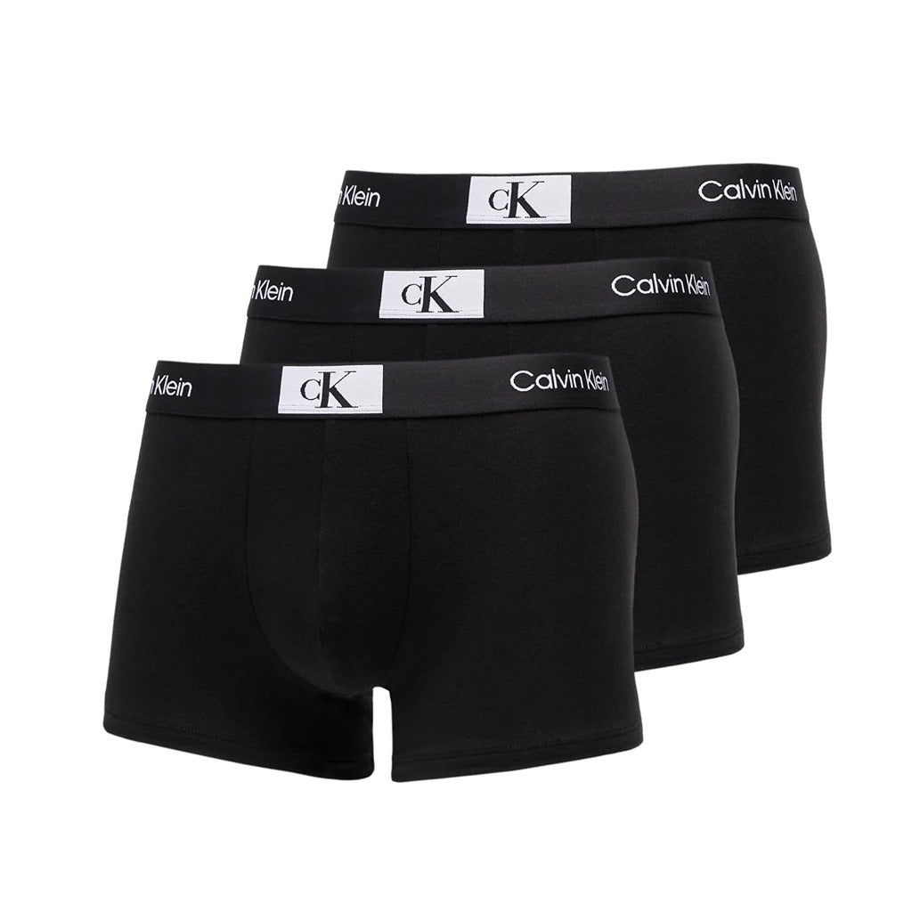 Calvin Klein CK96 3-Pack Boxer Briefs Black Men's Underwear NB3528AUB1