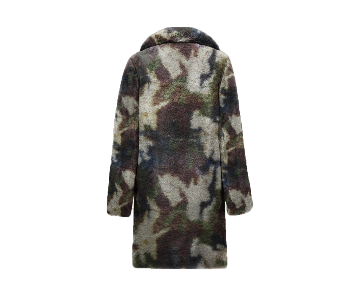 Invicta Tracy Long Faux Fur Military Camouflage Women's Coat 4444005D-037