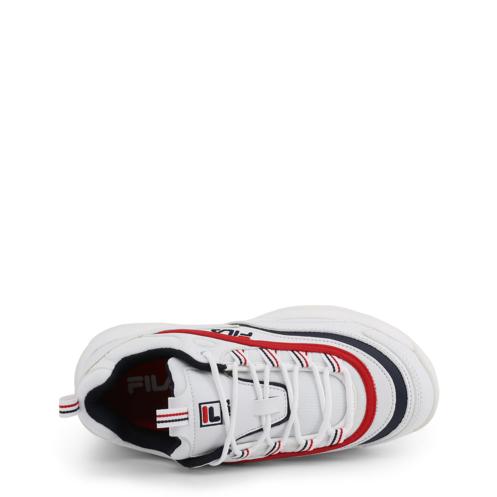 Fila Ray Low White/Blue-Red Women's Shoes 1010562-150