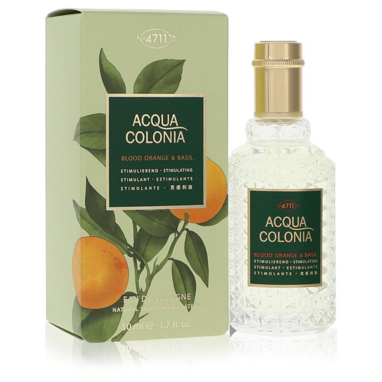 4711 Acqua Colonia Blood Orange & Basil by Maurer & Wirtz - Unisex Eau De Cologne Spray - Becauze