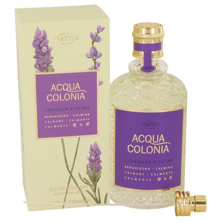 4711 Acqua Colonia Lavender & Thyme by 4711 - (5.7 oz) Unisex Eau De Cologne Spray - Becauze
