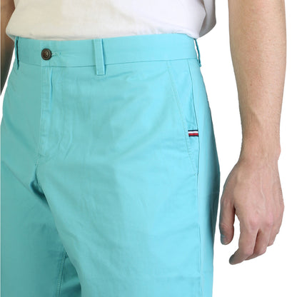 Tommy Hilfiger Cotton Turquoise Men's Shorts XM0XM01265-CAT