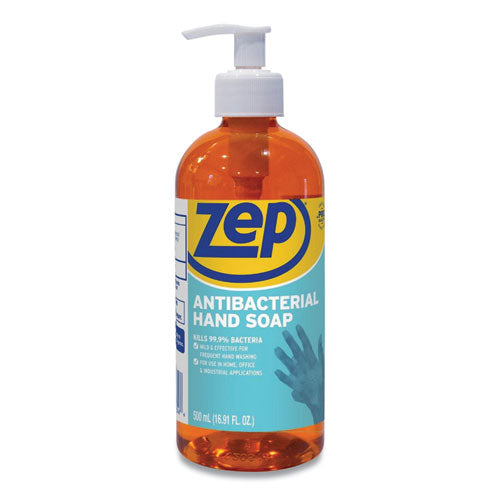 Zep Antibacterial Hand Soap Floral Scent 16.9 oz Bottle (12 Pack) R46101