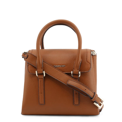 Calvin Klein Mini Recycled Cognac Women's Handbag K60K609851-HJJ