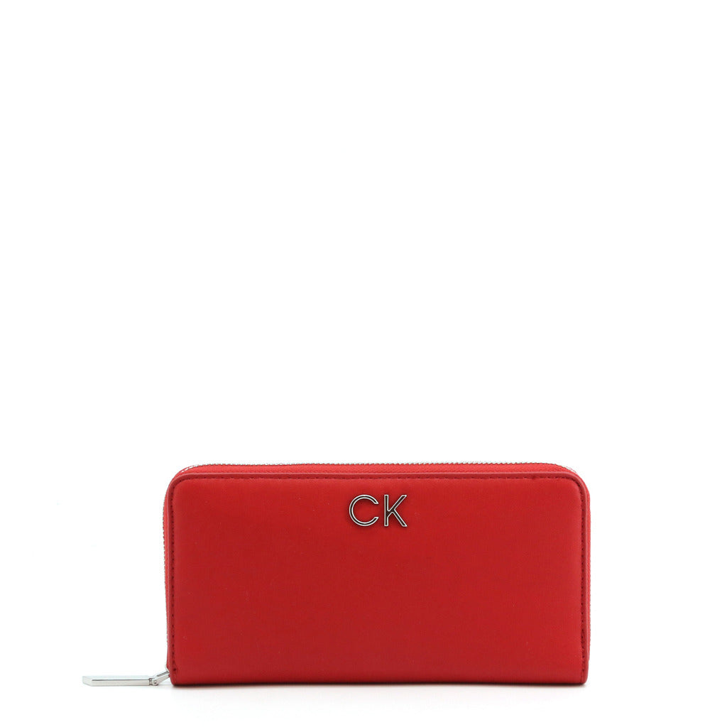 Calvin Klein Large Recycled Zip Around Racing Red Women's Wallet K60K609699-XA9