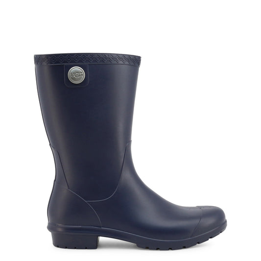 UGG Sienna Matte Waterproof Navy Women's Rain Boots 1100510-NAVY