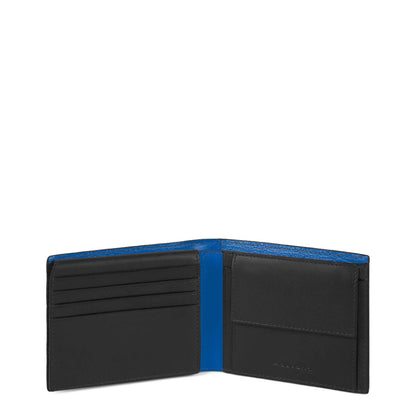 Piquadro Bold Flip Up ID Blue Men's Wallet PU4518BOR-BLU