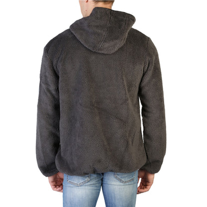Geographical Norway Tufour Grey Full Zip Hooded Men's Sweatshirt