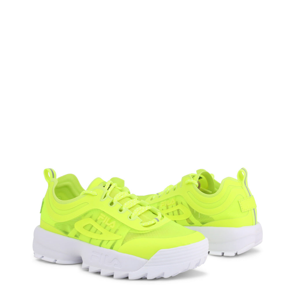 Fila Disruptor Run Neon Lime Women's Shoes 1010866-60M
