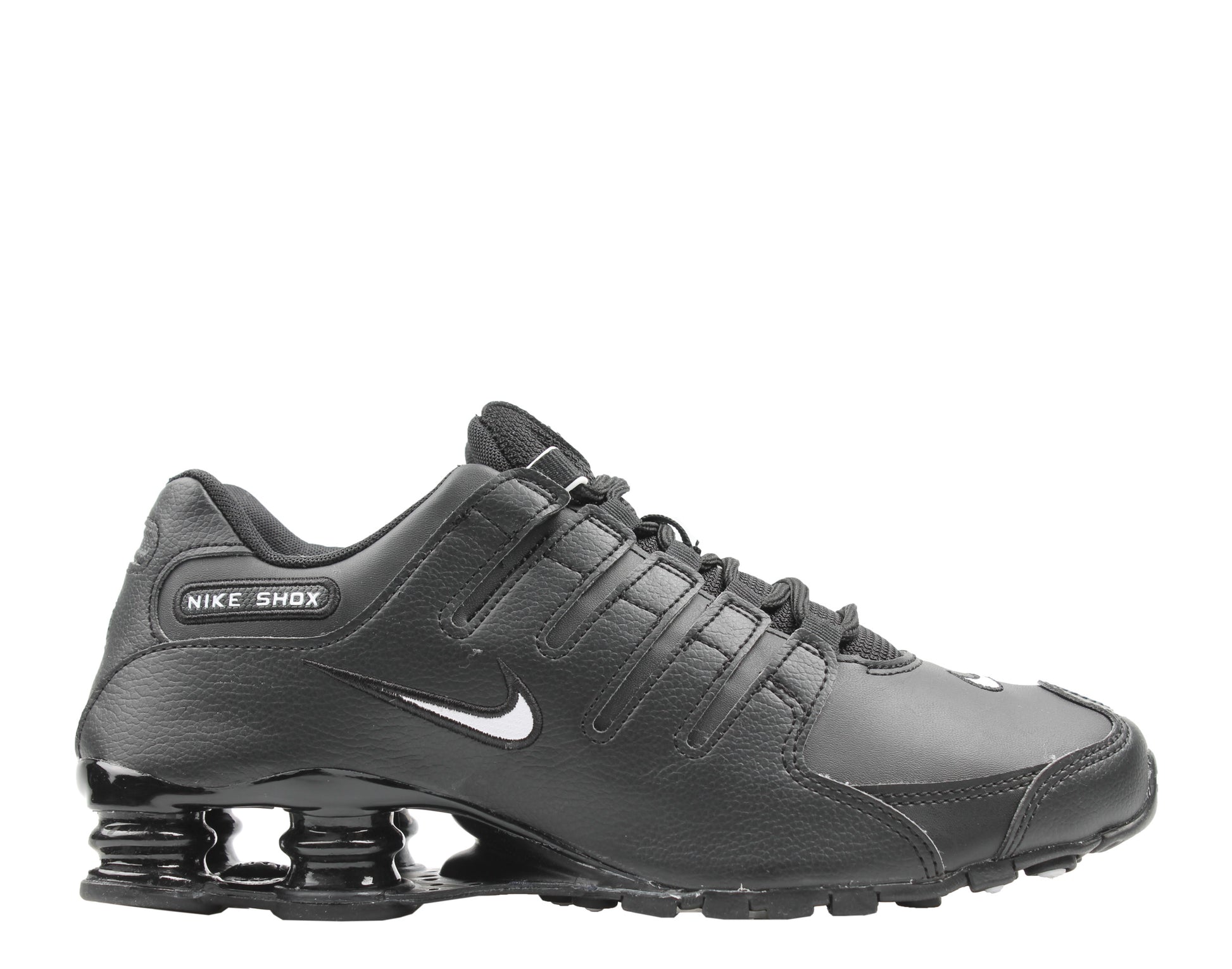 Nike Shox NZ Black/White Men's Running Shoes 501524-091 – Becauze