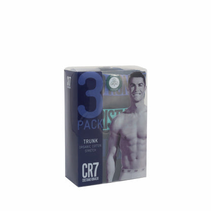 Cristiano Ronaldo CR7 3-Pack Boxer Briefs Grey Underwear 8231-49-900