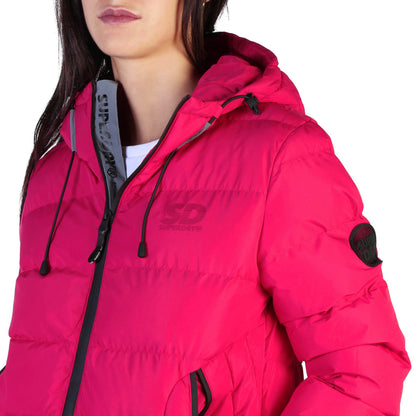 Superdry Spirit Puffer Icon Pink Women's Jacket W5000058A-OQO
