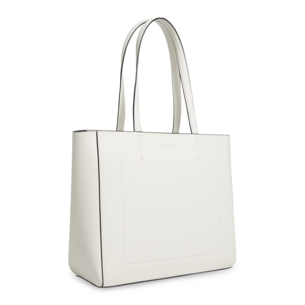 Calvin Klein Logo White Women's Tote Bag K60K610071-ACF