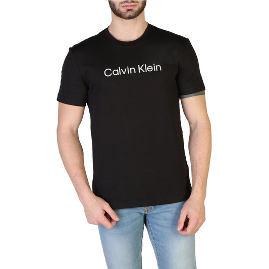 Calvin Klein Organic Cotton Logo CK Black Men's T-Shirt K10K108842BEH