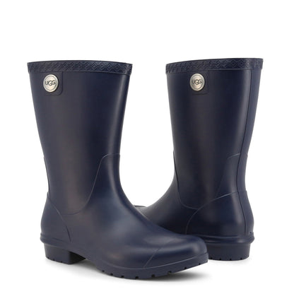 UGG Sienna Matte Waterproof Navy Women's Rain Boots 1100510-NAVY