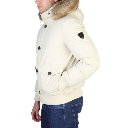 Tommy Hilfiger Classic Down Bomber White Men's Jacket MW03388
