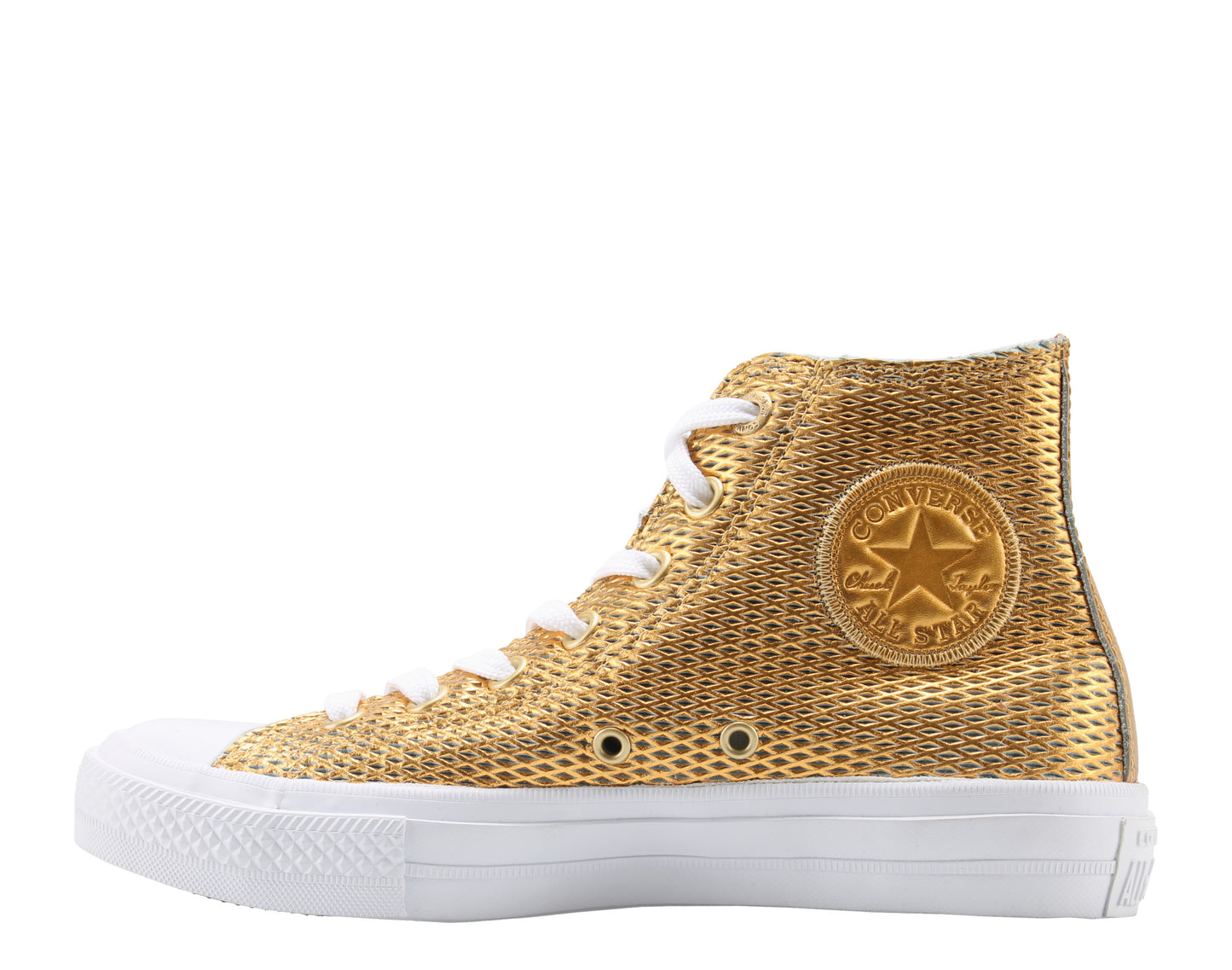 Converse Chuck Taylor All Star II Hi Gold/White Women's Sneakers 555796C