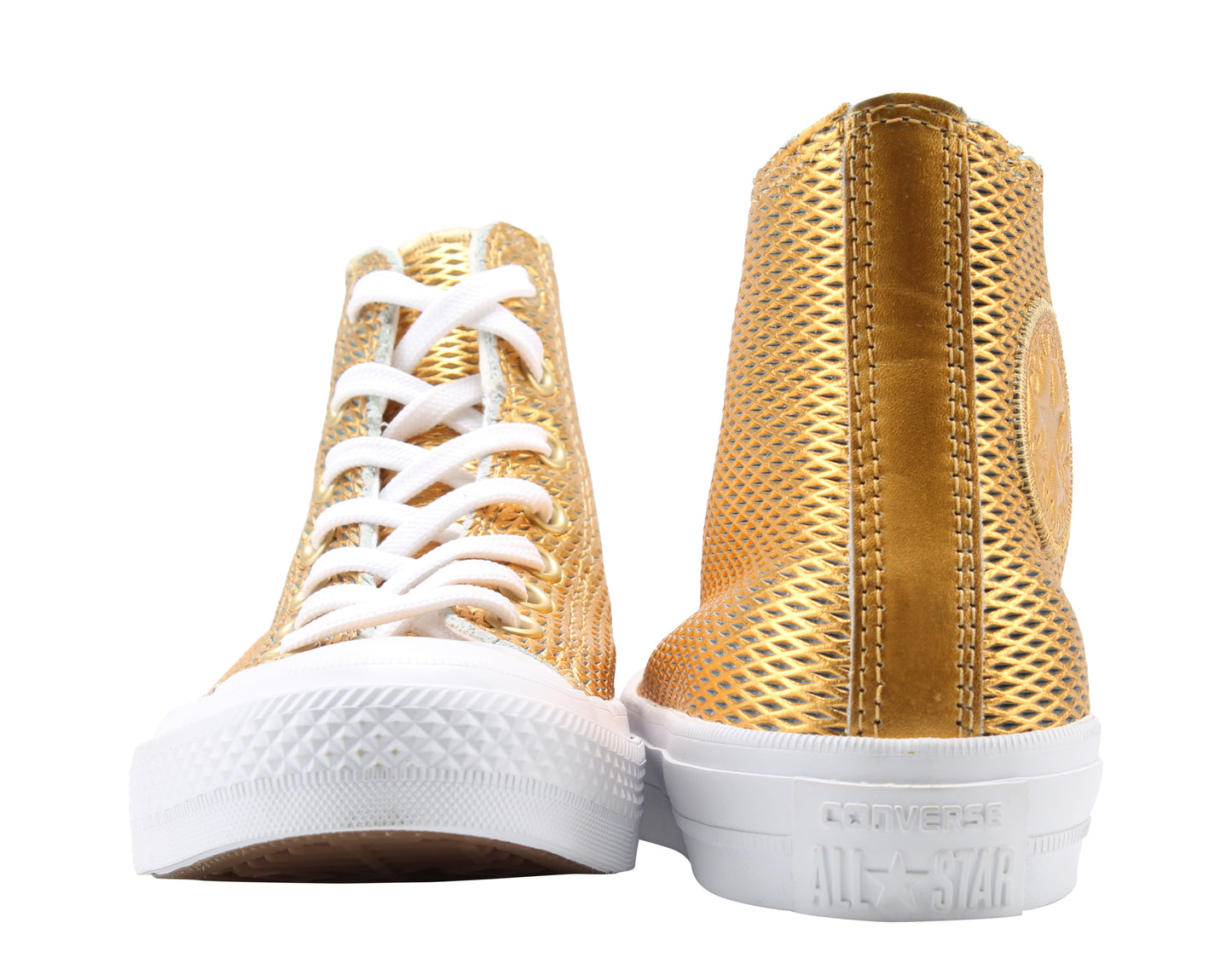 Converse Chuck Taylor All Star II Hi Gold/White Women's Sneakers 555796C