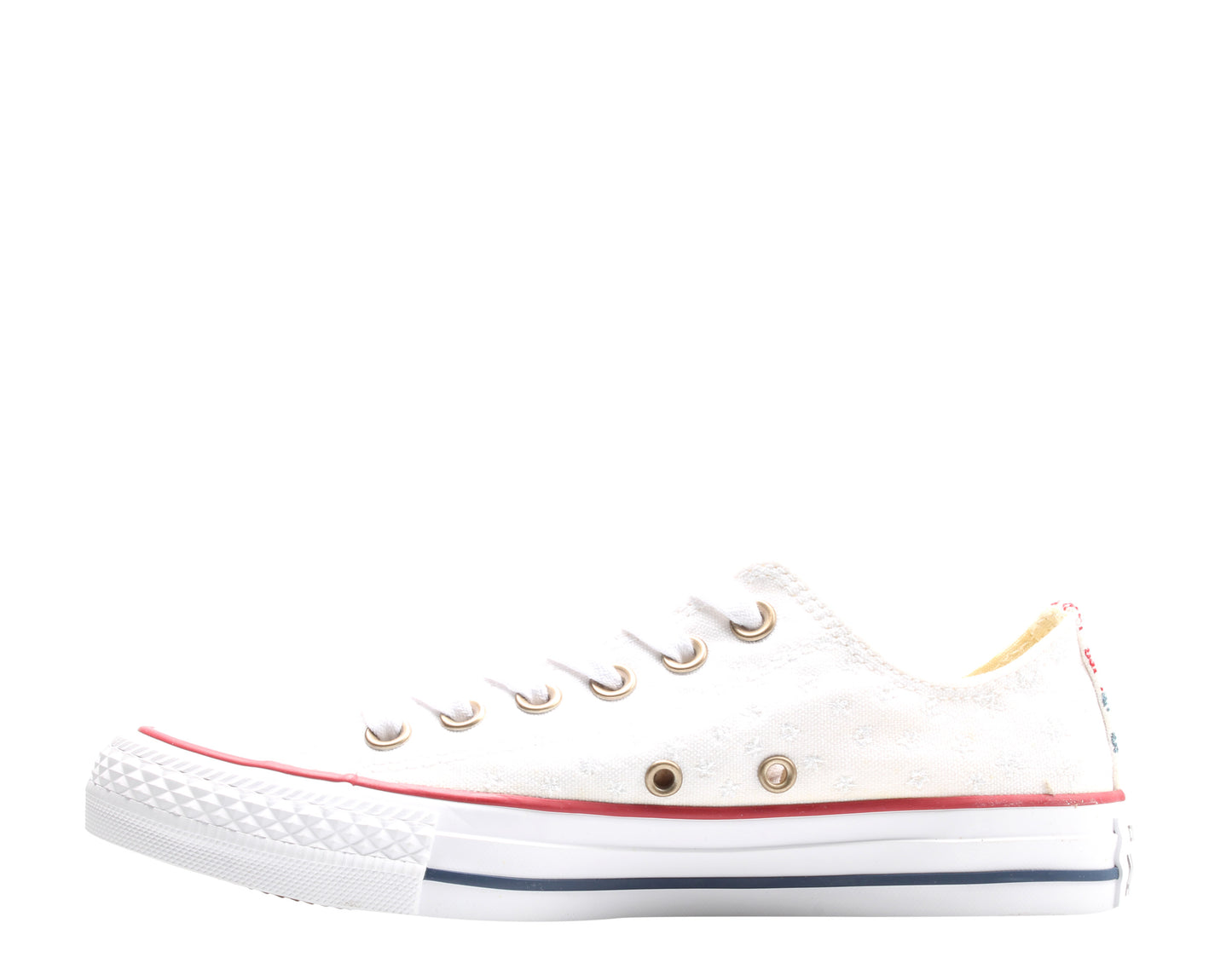 Converse Chuck Taylor All Star Ox Stitch Stars White Women's Sneakers 555882C