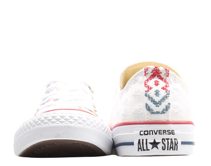 Converse Chuck Taylor All Star Ox Stitch Stars White Women's Sneakers 555882C