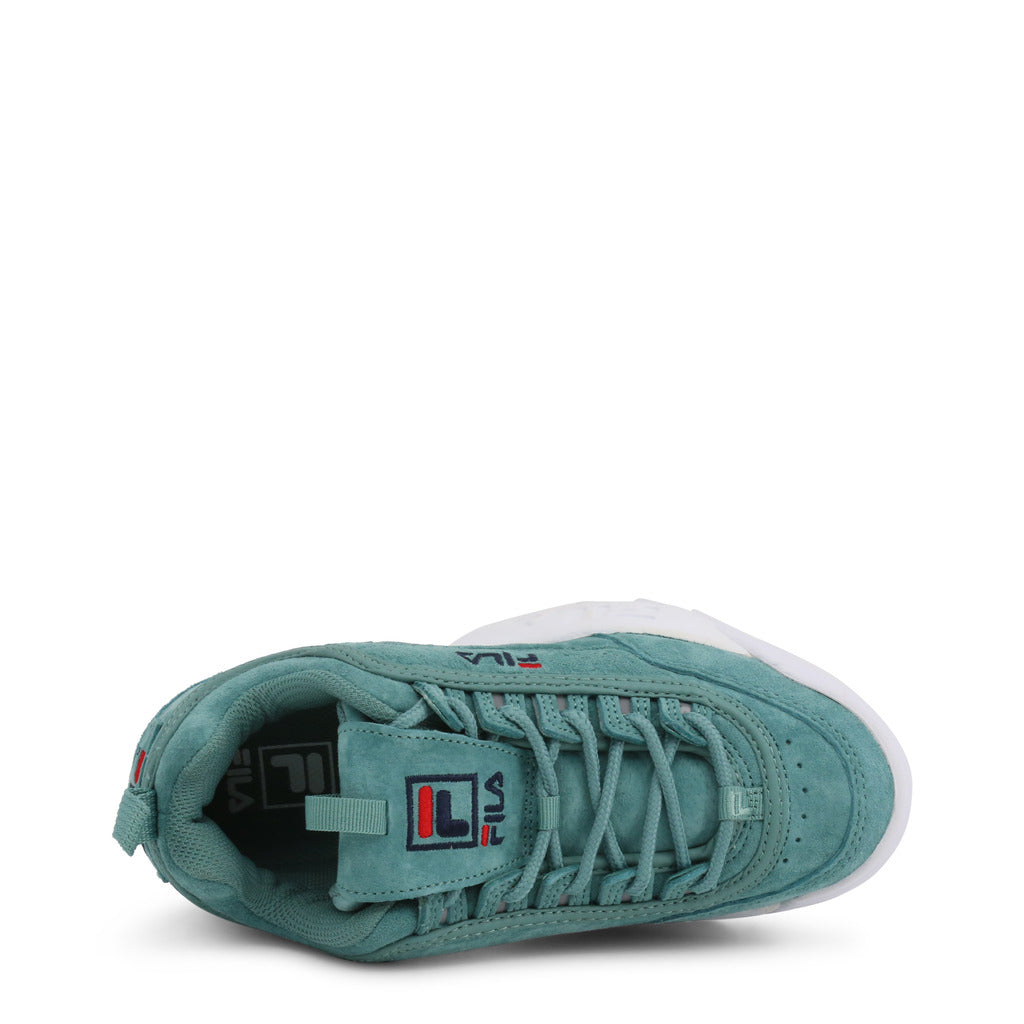 Fila Disruptor S Low Suede Beryl Green Women's Shoe 1010605-51A