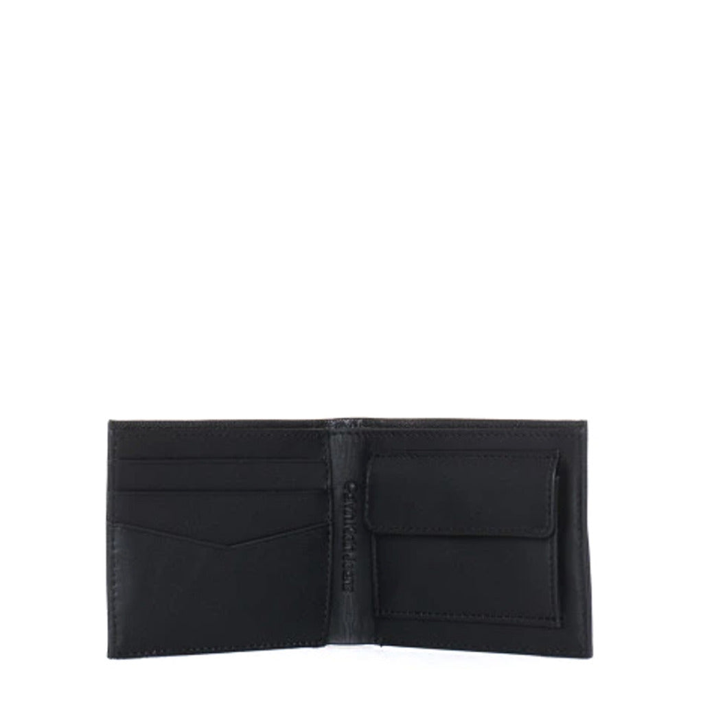 Calvin Klein Leather Bifold Black Men's Wallet K50K510145-BDS