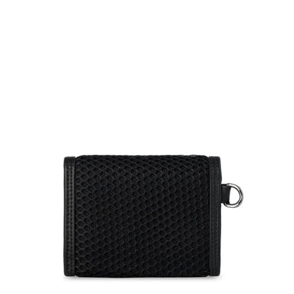 Karl Lagerfeld Mesh Trifold Black Women's Wallet 221M3234-999