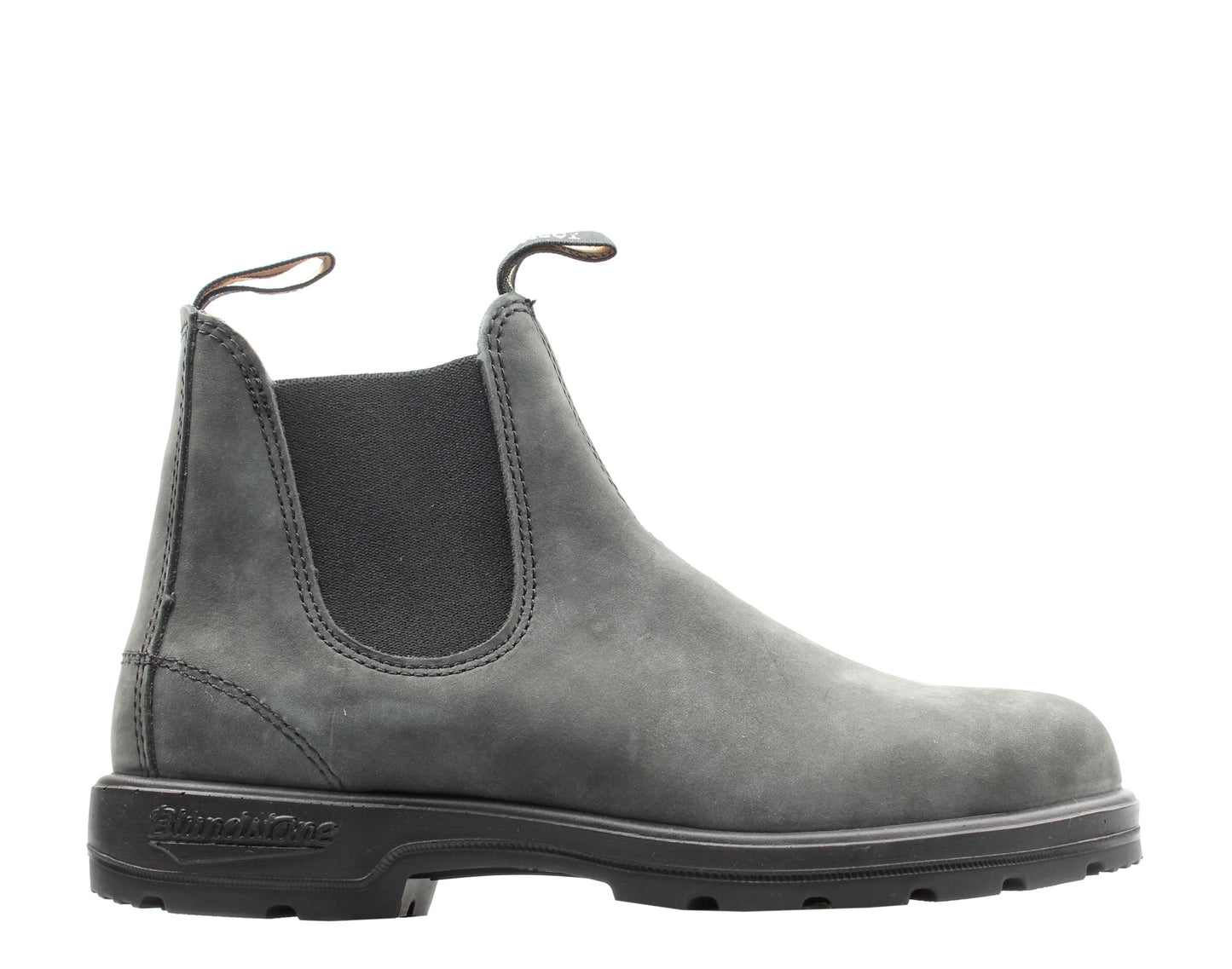 Blundstone 587 Classic Chelsea Boots Rustic Black Pull-On Adult BL587
