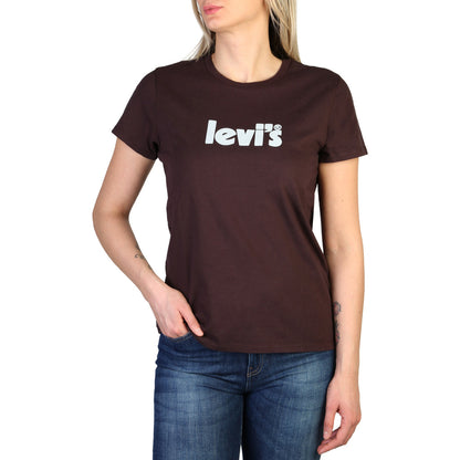 Levi's The Perfect Tee Brown Women's T-Shirt 173692029
