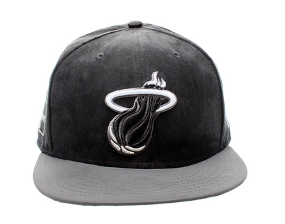New Era 59Fifty Miami Heat BF Suede Top Men's Fitted Hat 5950