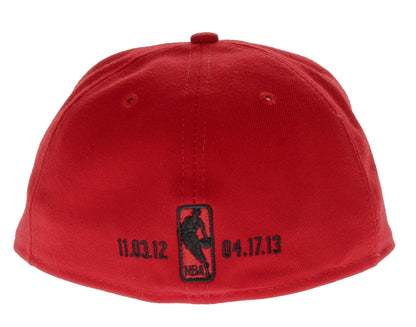 New Era 59Fifty Brooklyn Nets Inaugural Season Red Men's Fitted Hat 5950