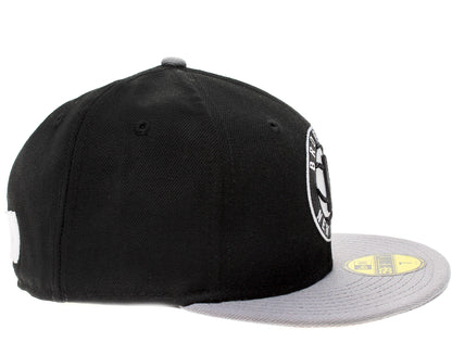 New Era 59Fifty Brooklyn Nets Deron Williams 8 Black/Grey Men's Fitted Hat