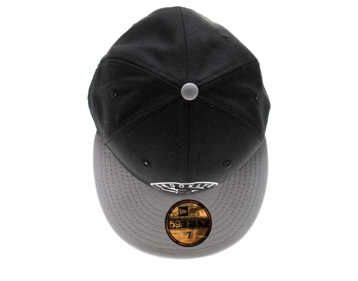 New Era 59Fifty Brooklyn Nets Deron Williams 8 Black/Grey Men's Fitted Hat