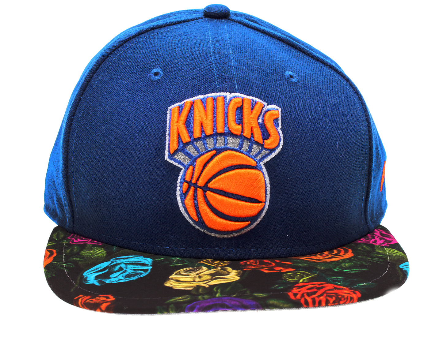 New Era 59Fifty New York Knicks Visor Real Floral Top Men's Fitted Hat 5950