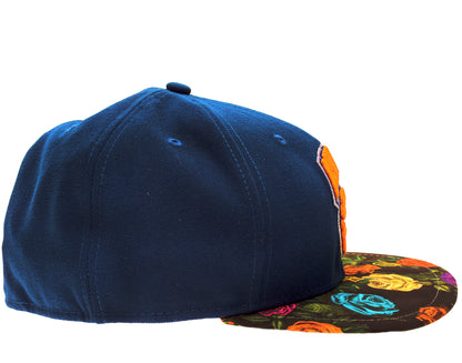New Era 59Fifty New York Knicks Visor Real Floral Top Men's Fitted Hat 5950