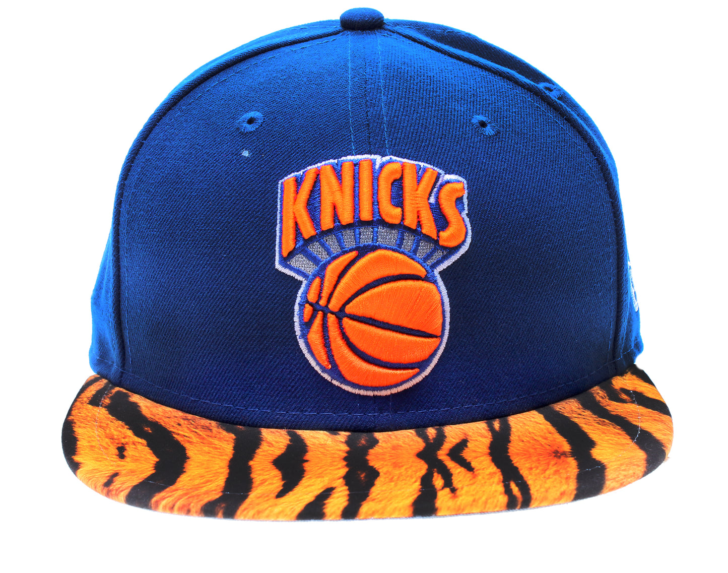 New Era 59Fifty New York Knicks Visor Real Tiger Men's Fitted Hat 5950