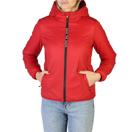 Save The Duck Ruth Hooded Red Women's Jacket D30962W-GIRE15-70006