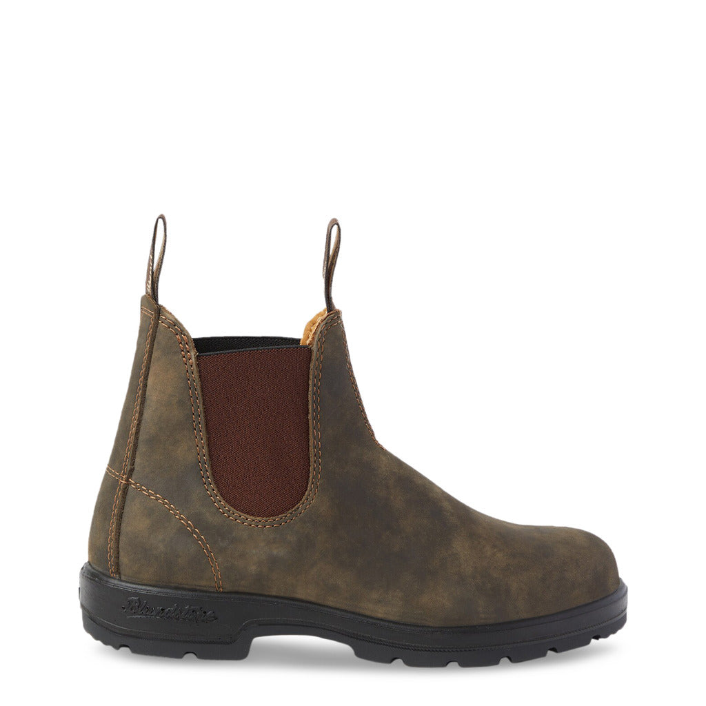 Blundstone Classic 585 Leather Rustic Brown Men's Chelsea Boots