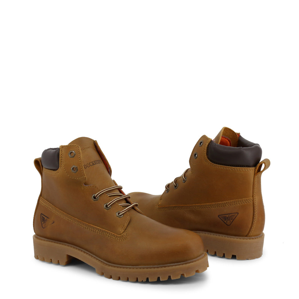 Docksteps Roccia 1636M Yellow Leather Men's Boots DSE106032