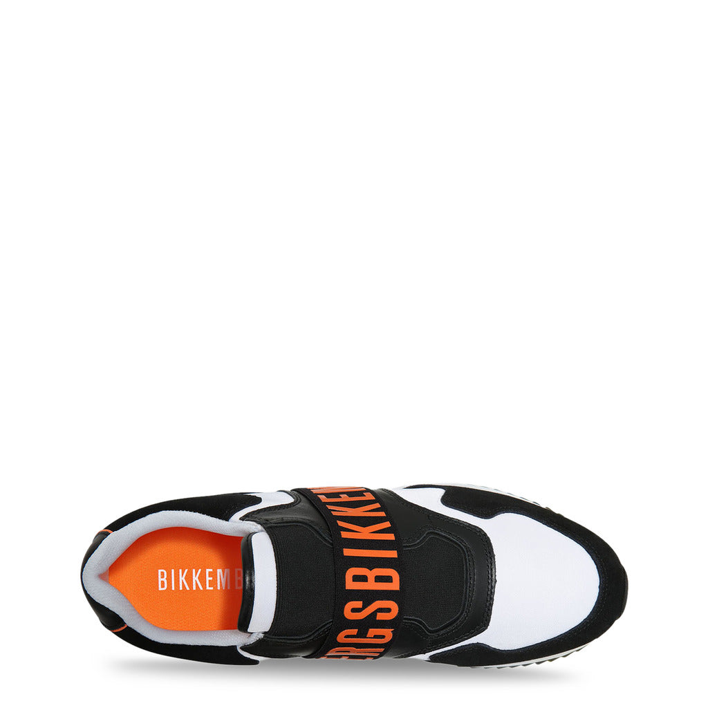 Bikkembergs Haled Slip-On Black/White/Orange Men's Sneakers 201BKM0053103