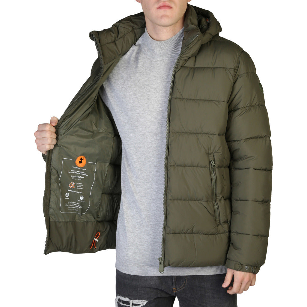 Save The Duck Boris Hooded Pine Green Men's Puffer Jacket D35560M-MITO15-50023