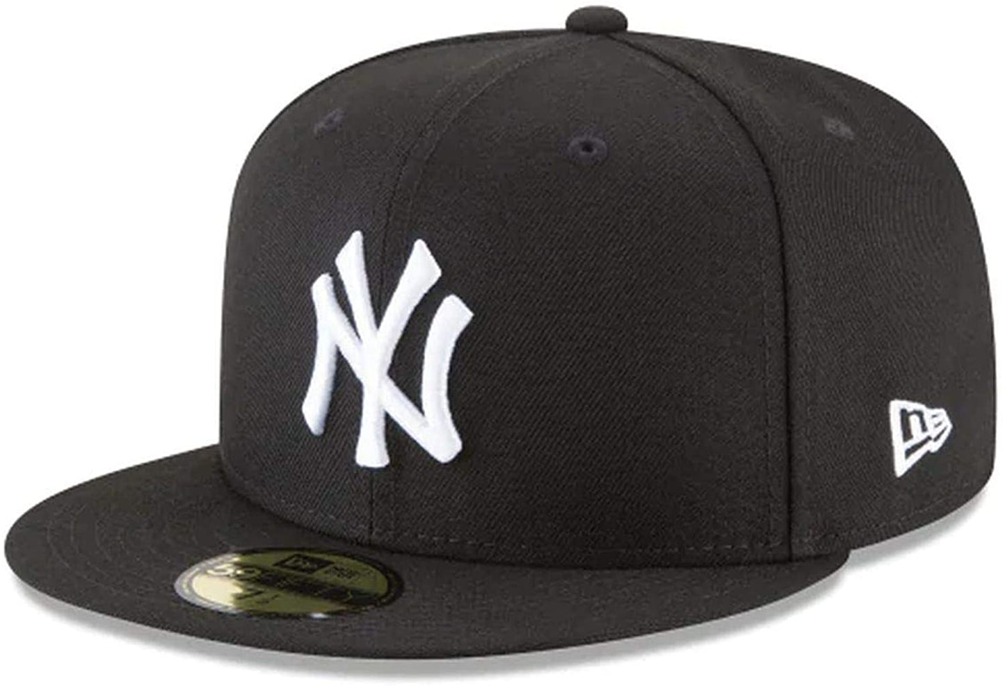 New Era 59FIFTY MLB New York Yankees Basic Black/White Fitted Cap 11591127