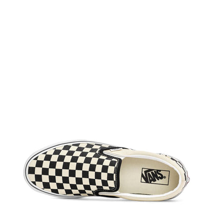 Vans Classic Slip-On Checkerboard Black/Off White Shoes VN000EYEBWW