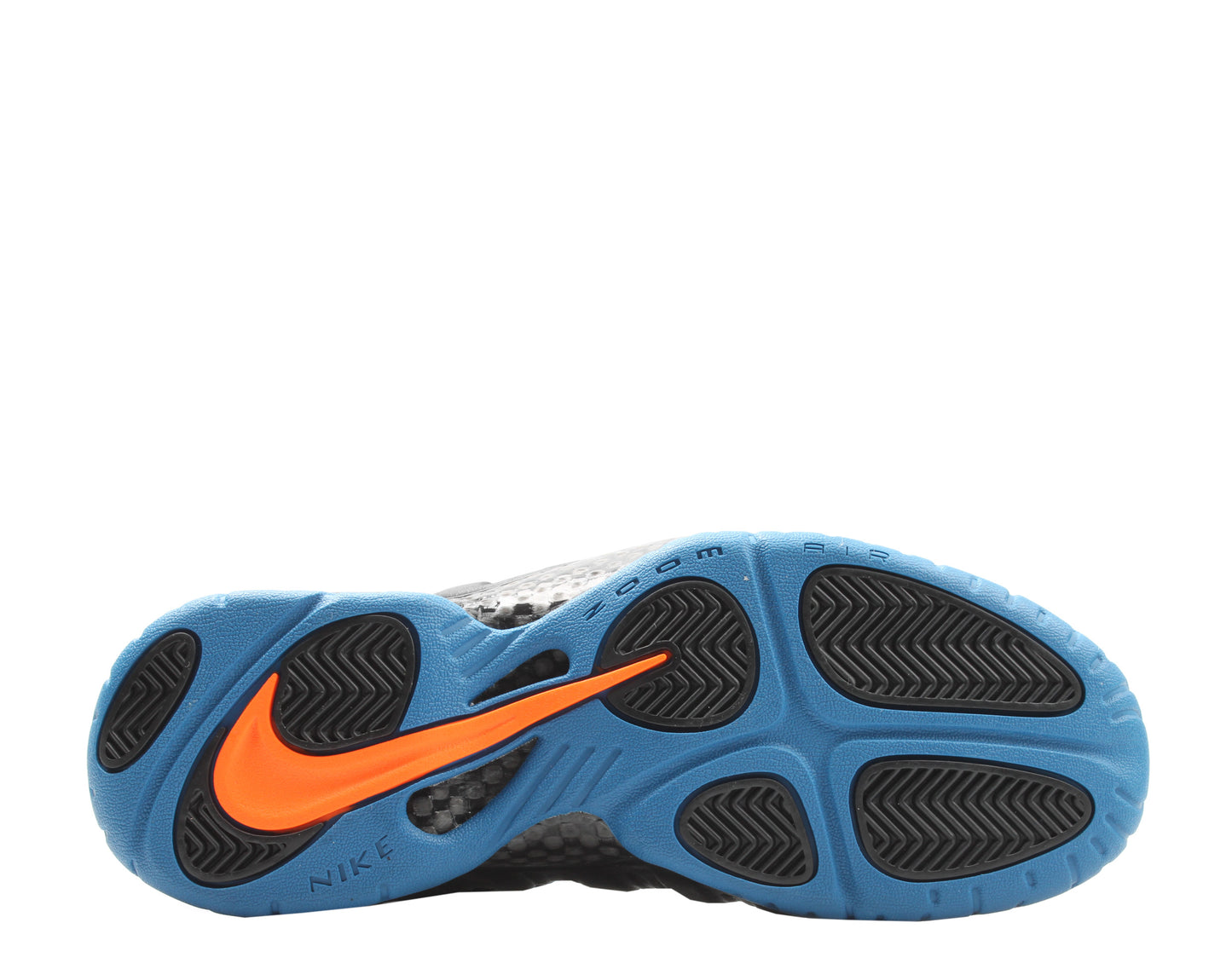 Nike Air Foamposite Pro Knicks Black/Orange Men's Basketball Shoes 624041-010