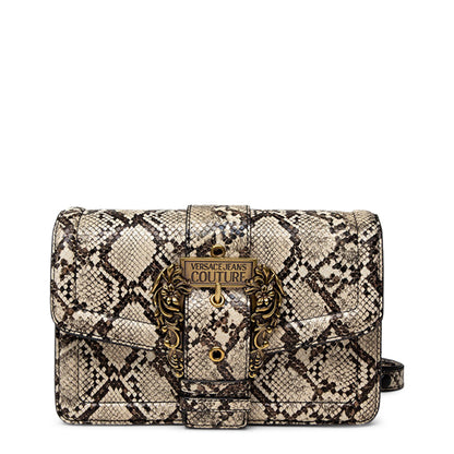 Versace Jeans Couture Snake Print Brown Women's Shoulder Bag 71VA4BF1-ZS066-749